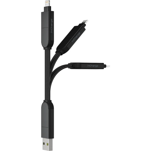 Rolling Square inCharge X 6v1 napájací kábel 100W 0,14m čierny - Káble a redukcie - Obrázok 698K000K01