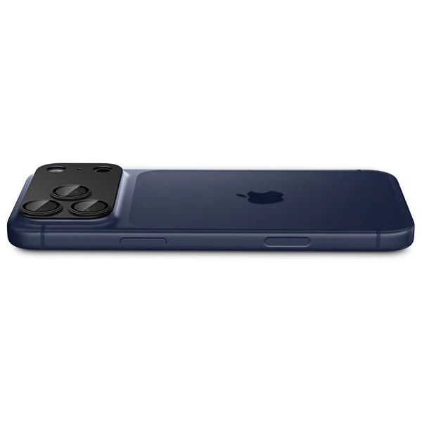 Spigen Glass TR EZ Fit Optik Pro XL sklo na fotoaparát iPhone 17 Pro Max čierne - Ochranné fólie a sklo - Obrázok 6999ceb410994b0c8a3f32dd1a4fdc20