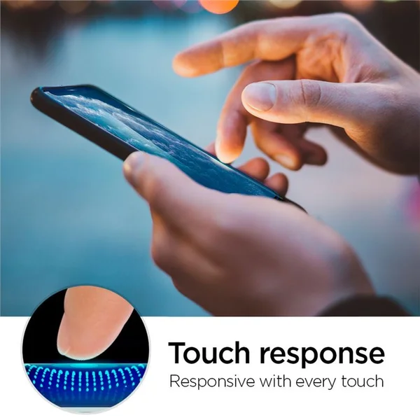 Spigen 3D tvrdené sklo Align FC Apple iPhone 11 Pro/XS/X čierne - Ochranné fólie a sklo - Obrázok 69CM000301