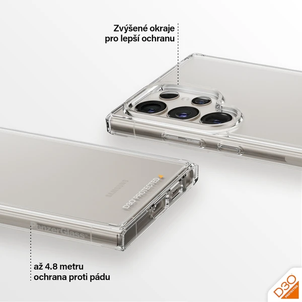PanzerGlass HardCase D3O Samsung Galaxy S24 Ultra - Puzdra - Obrázok 69D1000O01