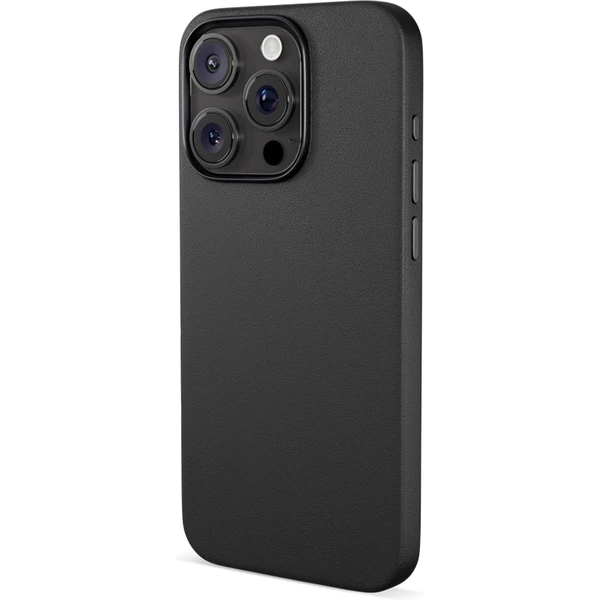 Epico Mag+ Leather kryt pre iPhone 16 Pro Max čierna - Puzdra - Obrázok 69FA000K01