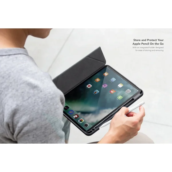 UNIQ Moven púzdro iPad 10.2" (2019/2020/2021)/Air 10,5" (2019)/Pre 10.5" (2017) šedé - Puzdra - Obrázok 69JP600301