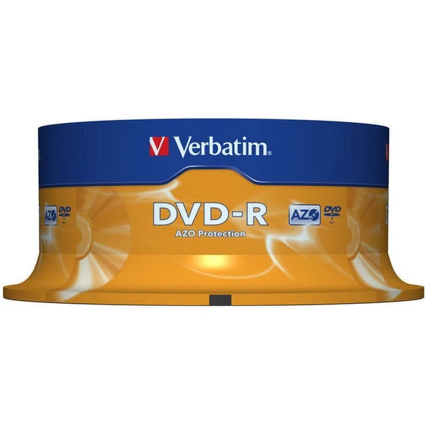 VERBATIM DVD-R(25 ks)Spindle/General Retail/16x/4.7GB - Optické disky - Obrázok 69P2000P01