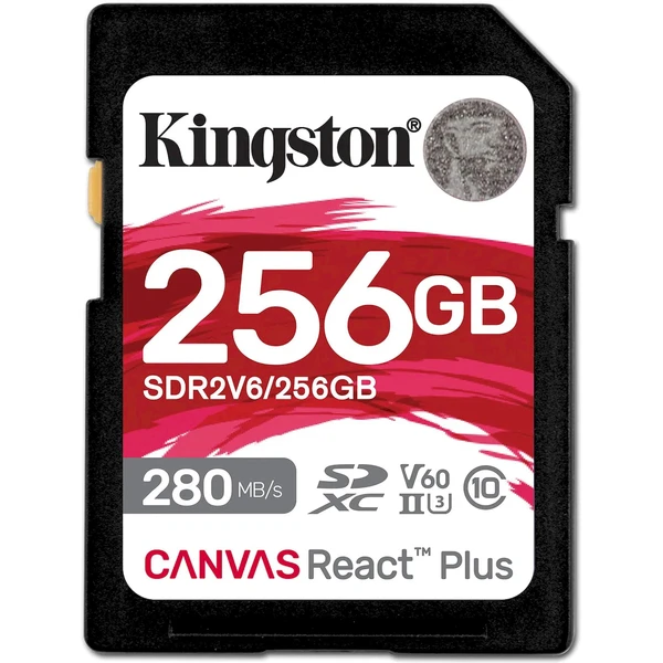 Kingston Canvas React Plus SDXC 256GB - Pamäťové karty - Hlavný obrázok
