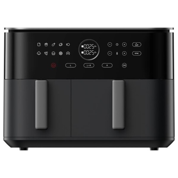 E-shop Xiaomi Dual Zone Air Fryer 10L fritéza čierna