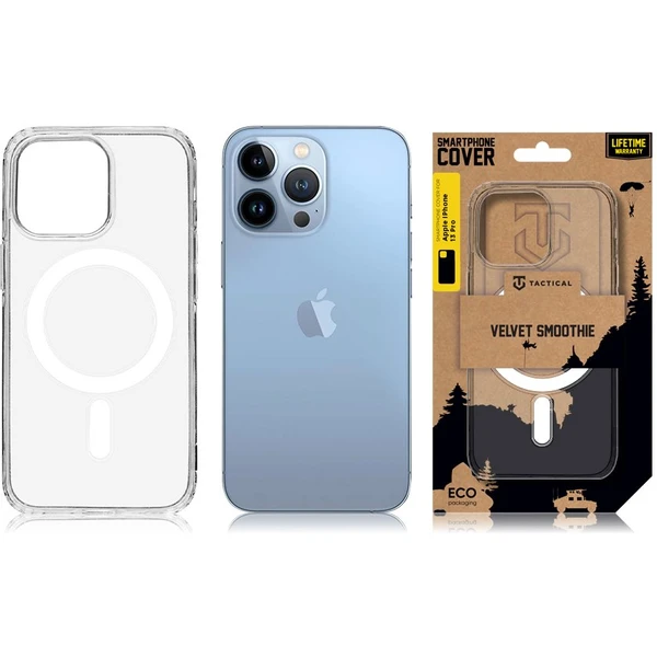 Tactical MagForce Kryt pre Apple iPhone 13 Pre číry - Puzdra - Obrázok 69T5000701