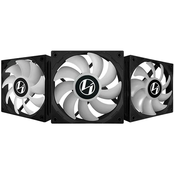 Lian Li ST120 RGB PWM ventilátor 3x120mm + ovládač čierny - Ventilátory pre PC - Obrázok 69XB000K01