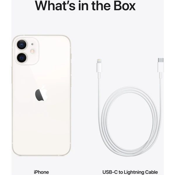 Apple iPhone 12 mini 256GB biely - Mobilné telefóny - Obrázok 69XD500301
