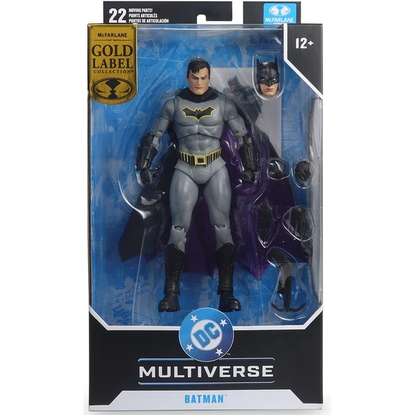 Akčná figúrka McFarlane Toys DC Multiverse: DC Rebirth - Batman (Gold Label) 18 cm - Figúrky - Obrázok 69YM000K01