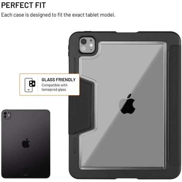 FIXED Enduro odolné púzdro iPad Pro 11" (2024/2025), čierne - Puzdra - Obrázok 69d9bc4749764024b0ac066a63dcdfbe