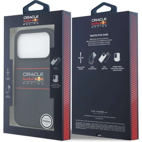 Oracle Red Bull Silicone Horizontal Logo MagSafe kryt iPhone 17 Pro modrý - Puzdra - Obrázok 69e1621997ca4eaa9b26588ee33d515e