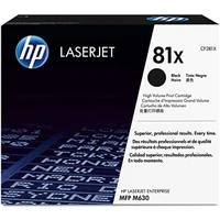 HP CF281X č. 81X Čierna originálna - Tonery