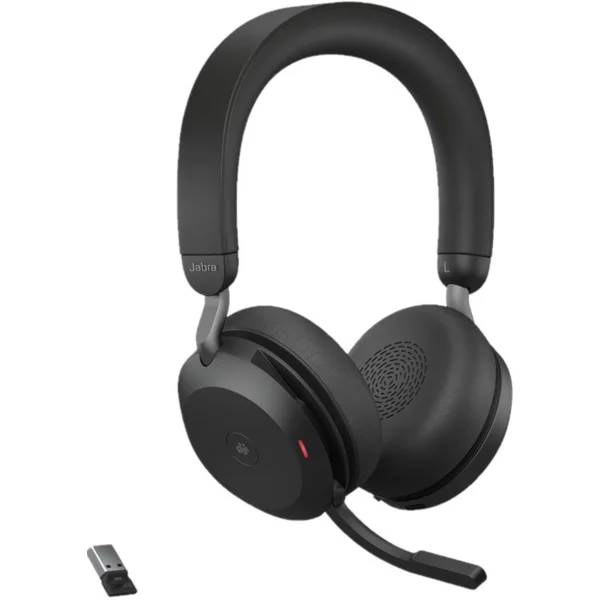 Jabra Evolve2 75 USB-A MS Teams čierna - Slúchadlá - Obrázok 6AHOF00101