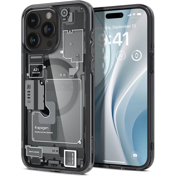 Spigen Ultra Hybrid MagFit kryt iPhone 15 Pro Max zero one - Puzdra - Hlavný obrázok