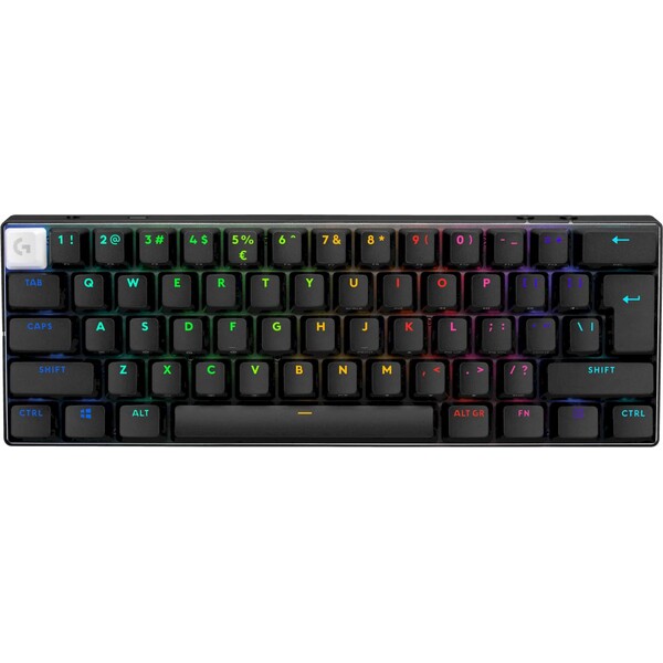 E-shop Logitech PRO X 60 LIGHTSPEED Tactile herná mechanická klávesnica (US) čierna