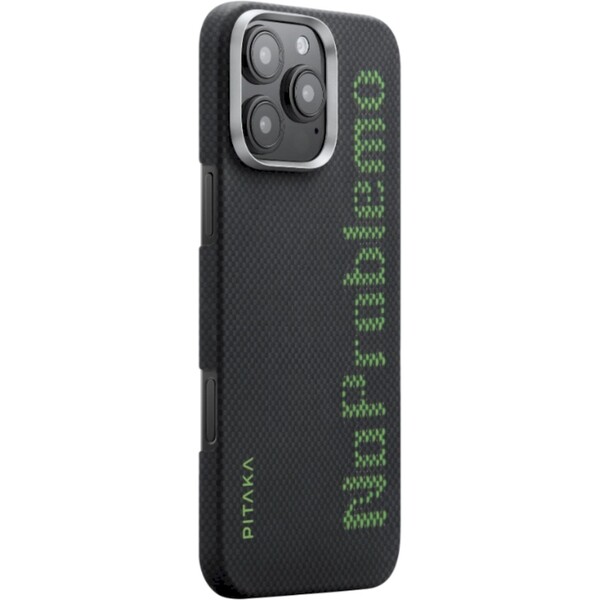 E-shop Pitaka x Aries Tactile Woven Case kryt iPhone 16 Pro NoProblemo