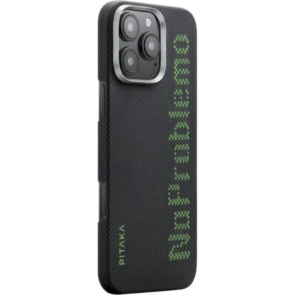 Pitaka x Aries Tactile Woven Case kryt iPhone 16 Pro NoProblemo - Puzdra - Hlavný obrázok