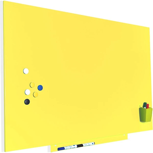 Rocada Skin Colour 6420R-1016 magnetická tabuľa sírová žltá RAL 1016 - Magnetické tabule - Obrázok 6BCN000K01