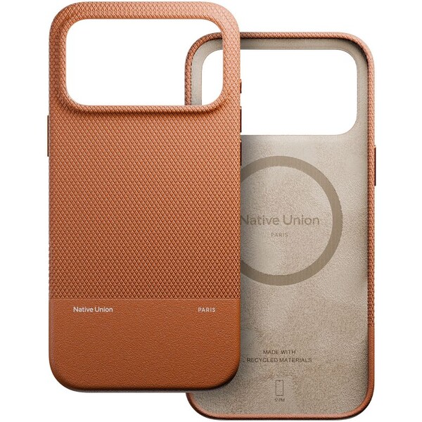 Native Union (RE) Classic MagSafe kryt z recyklovaného materiálu iPhone 17 Pro Max tan