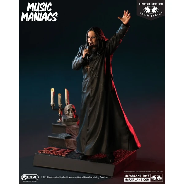 Soška McFarlane Toy 1/10 Music Maniacs - Ozzy Osbourne 21 cm - Sochy a sošky - Obrázok 6BHE000K01
