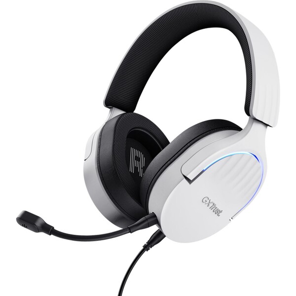 E-shop Trust GXT490 Fayzo 7.1 USB herné slúchadlá biela