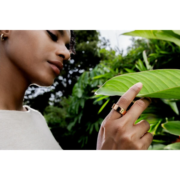 Ultrahuman Ring AIR šikovný prsteň veľ. 10 Bionic Gold - Chytré prstene - Obrázok 6CE6000P01