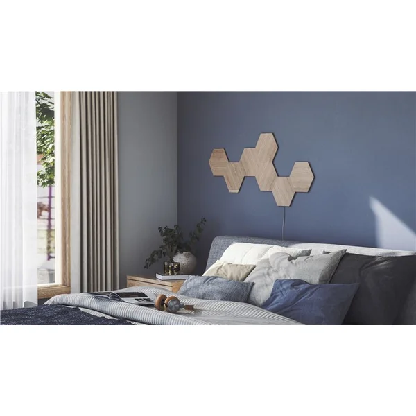 Nanoleaf Elements Hexagons Starter Kit 7 pack - Inteligentné osvetlenie - Obrázok 6CMJF00101