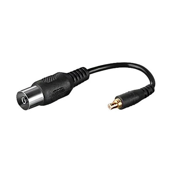 PremiumCord PAL/Koaxial MCX redukcia čierna - Káble a redukcie - Hlavný obrázok