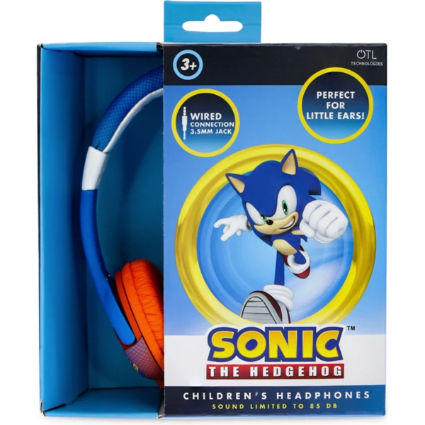OTL detské náhlavné slúchadlá s motívom Sonic - Slúchadlá - Obrázok 6D0Z600301