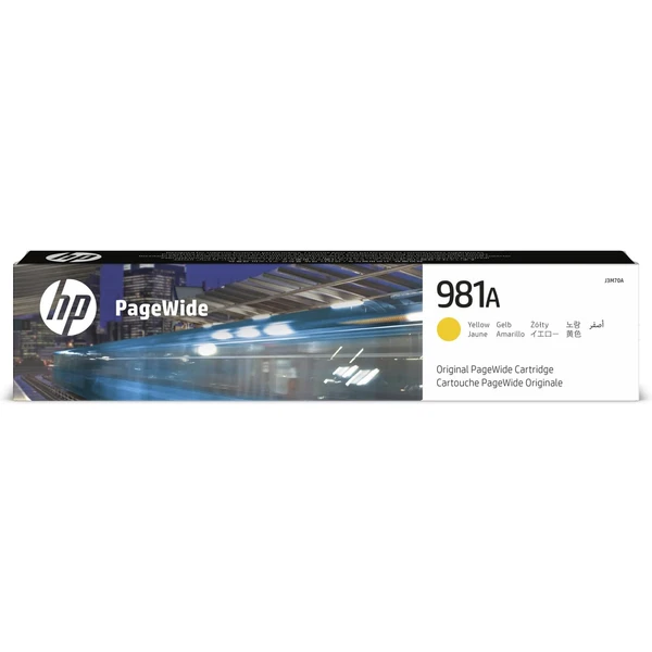HP J3M70A č. 981A Žltá originálna - Cartridge - Hlavný obrázok