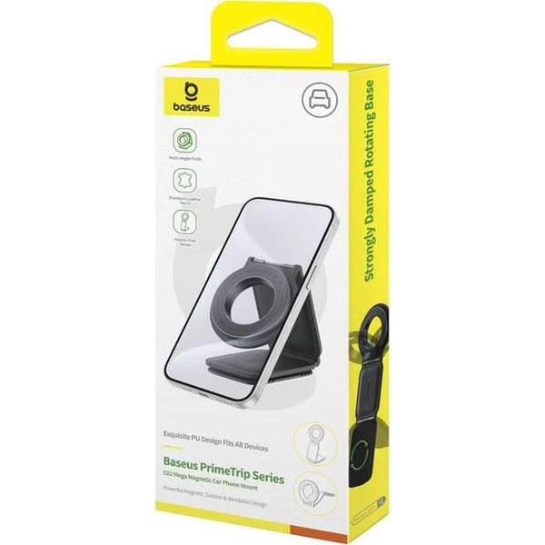 Baseus PrimeTrip C02 magnetický držiak do auta na palubnú dosku čierny - Držiaky - Obrázok 6D9R000K01