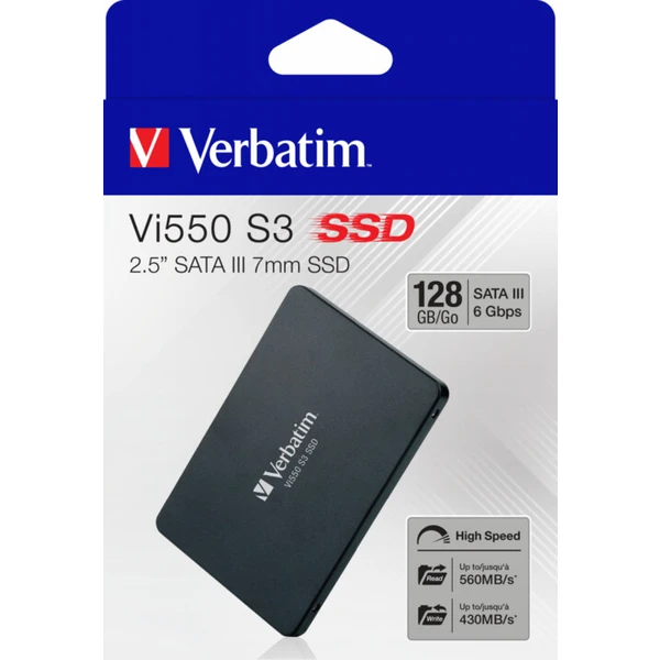 Verbatim Vi550 S3 SSD 2.5" 128GB - SSD - Obrázok 6DKK100501