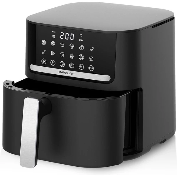 Niceboy ION AirFryer PRO teplovzdušná fritéza čierna - Fritézy - Obrázok 6DRI000K01