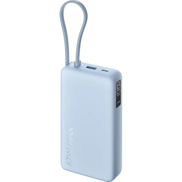 Xiaomi 67W Power Bank 20000 (integrovaný kábel) modrá - Powerbanky - Obrázok 6ECO000K01