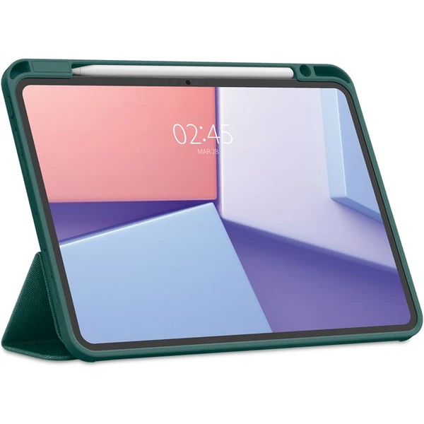 Spigen Urban Fit púzdro iPad Pro 11" (2025) polnočne zelené - Puzdra - Obrázok 6EE5000O01