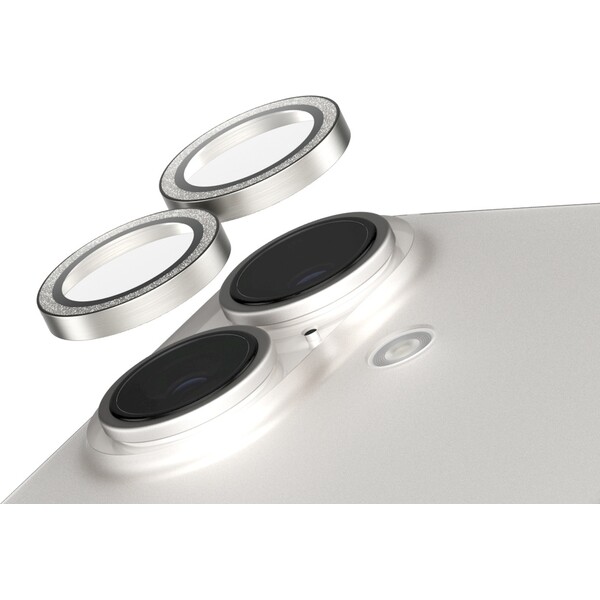 E-shop PanzerGlass® SAFE Camera Apple iPhone 16/16 Plus trblietavo strieborné HoOps™