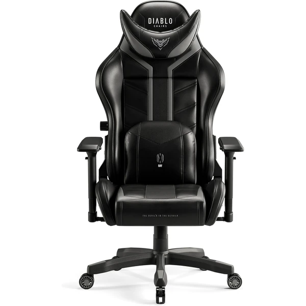 Diablo X-Ray 2.0 King Size herná stolička čierno-šedá - Stoličky - Hlavný obrázok