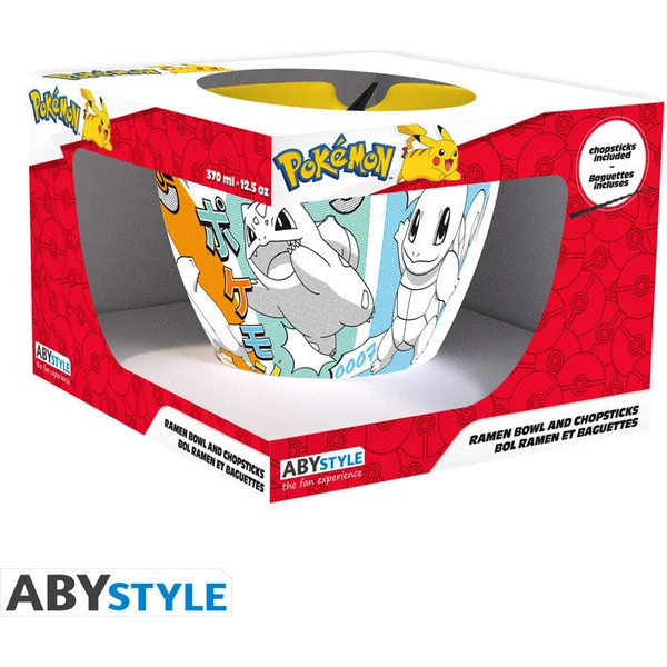 Súprava misiek a paličiek Abysse Corp Pokémon - Začiatočníci Manga - Misky - Obrázok 6FQO000K01