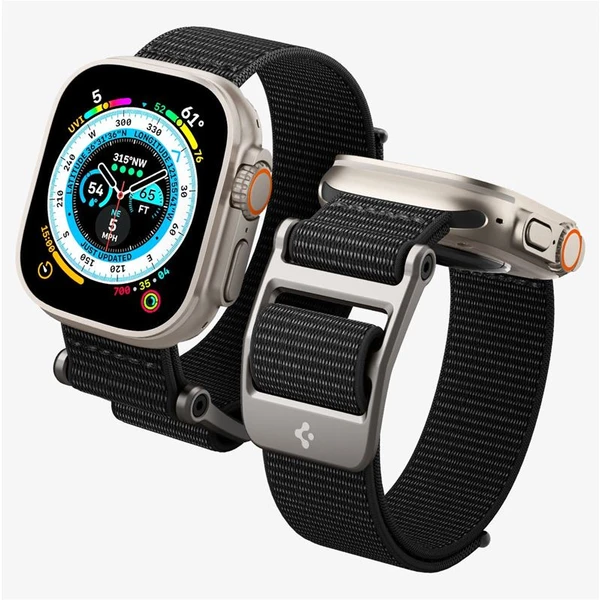 Spigen DuraPro Flex remienok Apple Watch 49/45/44/42mm čierny - Remienky - Obrázok 6GC5000L01