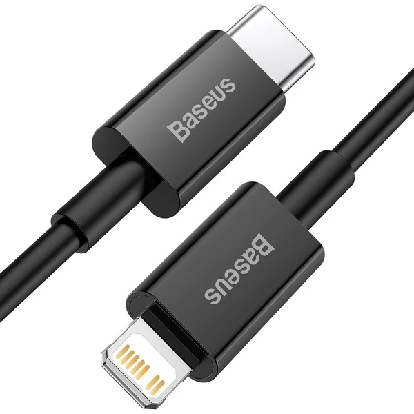 Baseus Superior USB-C/Lightning napájací kábel 20W 2m čierny - Káble a redukcie - Obrázok 6GF9700301