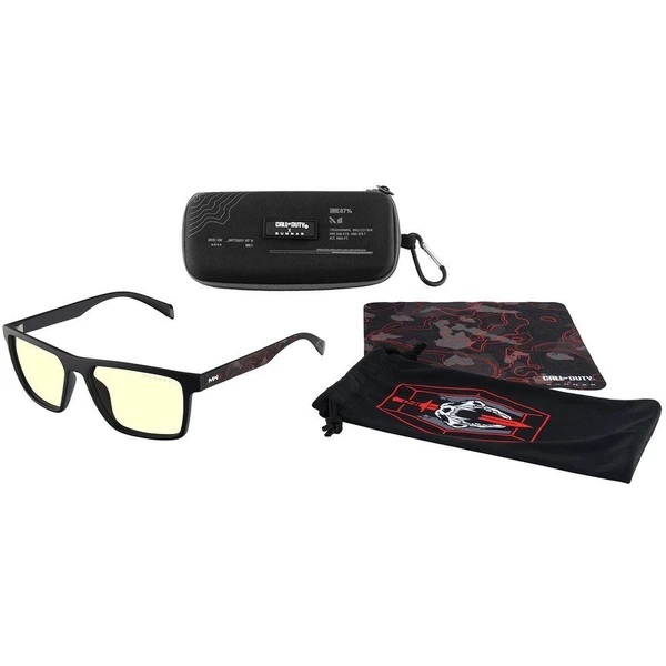 GUNNAR CALL OF DUTY ALPHA EDITION ONYX INFRARED herné okuliare jantárové sklá - Okuliare - Obrázok 6HAE000K01