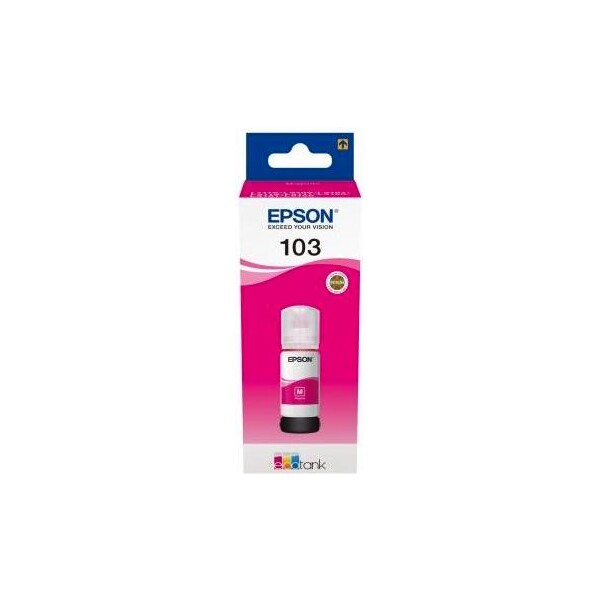 EPSON 103 EcoTank magenta (červená) atramentová náplň