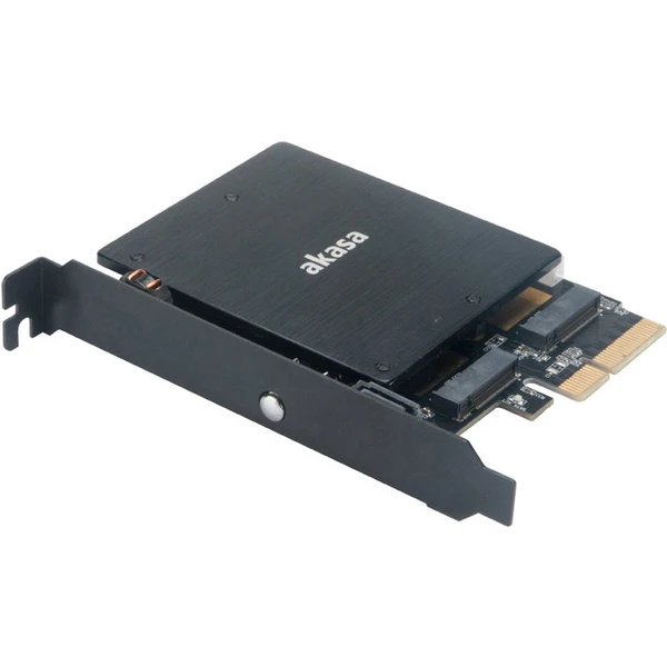 Akasa RGB adaptér M.2 SSD do PCIe x4 (AK-PCCM2P-03) - Radiče - Hlavný obrázok
