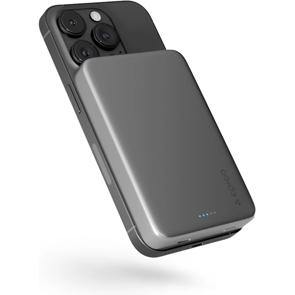 Epico Resolve Mag+ duálna powerbanka, 5000 mAh, vesmírne šedá - Powerbanky - Obrázok 6ITE000K01