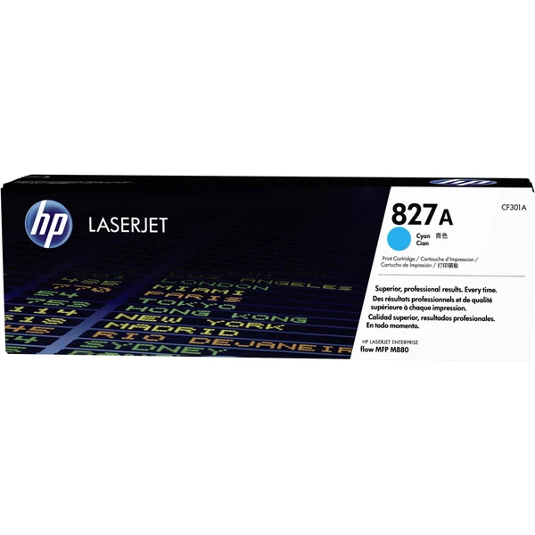 HP CF301A č. 827A Azúrová originálna - Tonery - Hlavný obrázok
