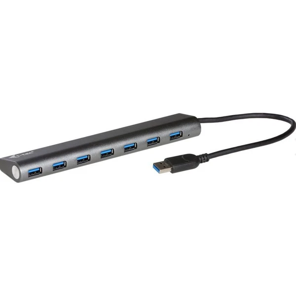 iTec USB 3.0 Hub 7-Port so sieťovým zdrojom - USB huby - Obrázok 6J62000301