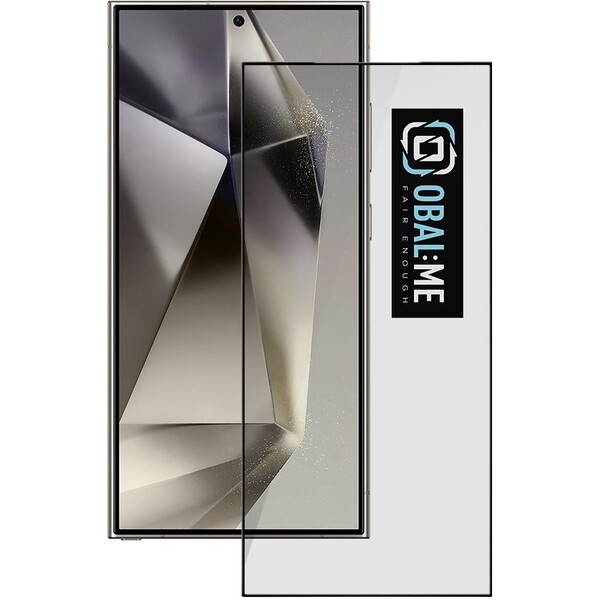 E-shop Obal:Me 5D Tvrdené Sklo pre Samsung Galaxy S24 Ultra čierne