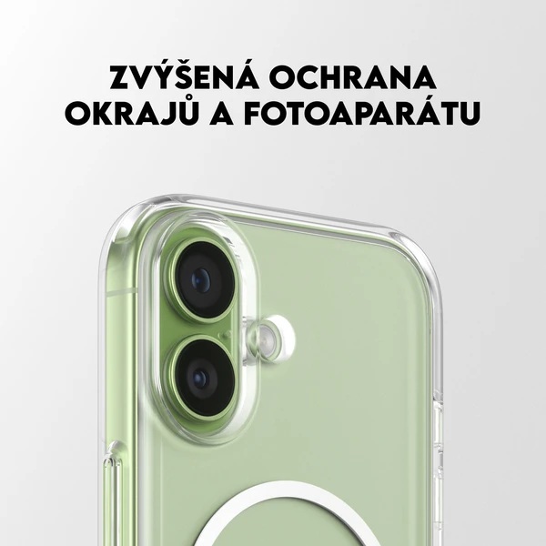 PanzerGlass® CARE Kickstand kryt s MagSafe Apple iPhone 17 strieborný/biely - Puzdra - Obrázok 6KDH000K01