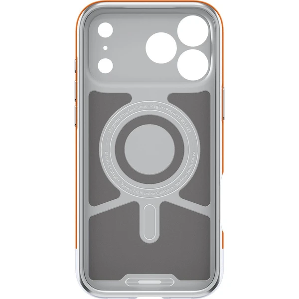 Spigen Classic C1 MagSafe kryt iPhone 17 Pro tangerine - Puzdra - Obrázok 6KMH000K01