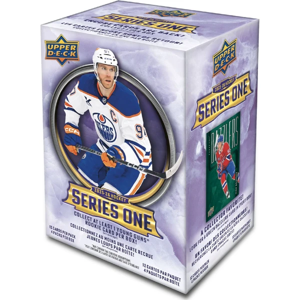 Hokejové karty 2025/26 Upper Deck Series 1 Hockey Blaster Box - Hokejové karty - Hlavný obrázok